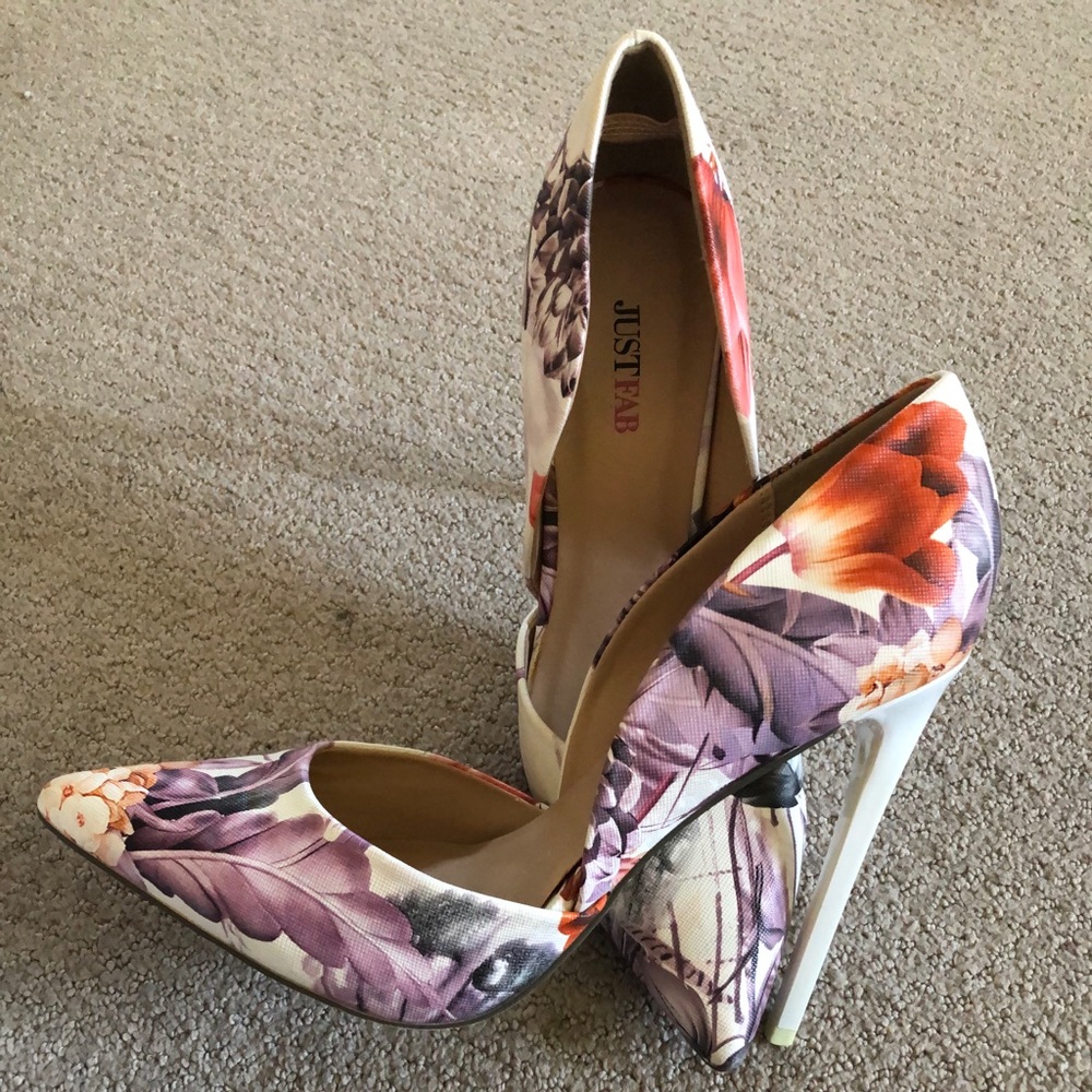 Floral Heels